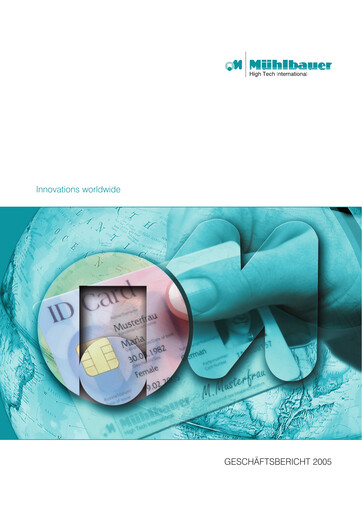 Vorschaubild Mühlbauer Holding Jahresbericht 2005