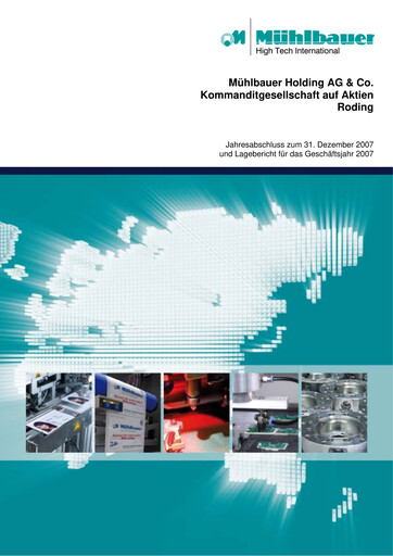 Thumbnail Mühlbauer Holding Financial Statement 2007