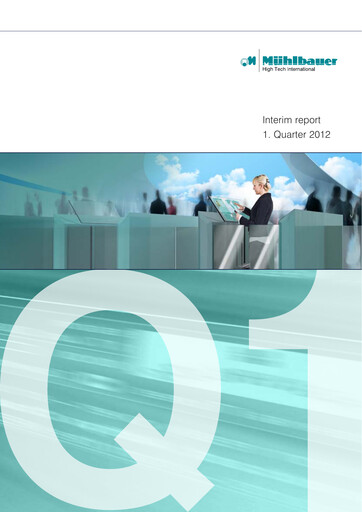 Vorschaubild Mühlbauer Holding Quartalsbericht 2012-q1