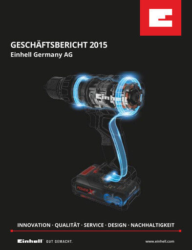 Thumbnail Einhell Germany Annual Report 2015