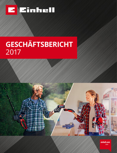 Thumbnail Einhell Germany Annual Report 2017