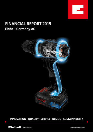 Thumbnail Einhell Germany Annual Report 2015