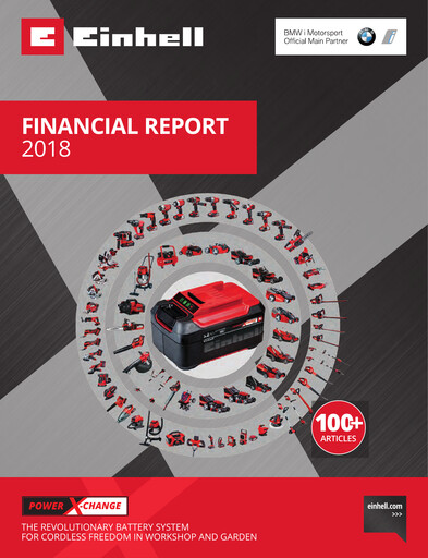 Thumbnail Einhell Germany Annual Report 2018