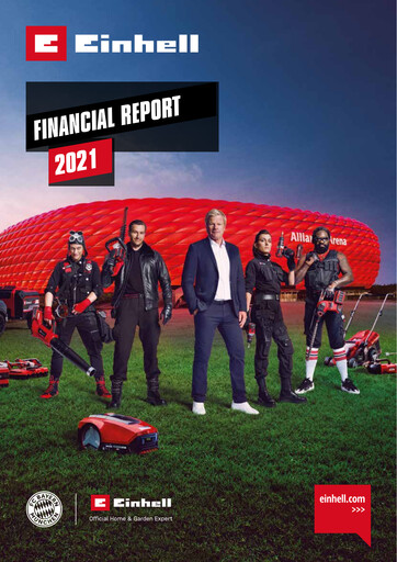 Thumbnail Einhell Germany Annual Report 2021