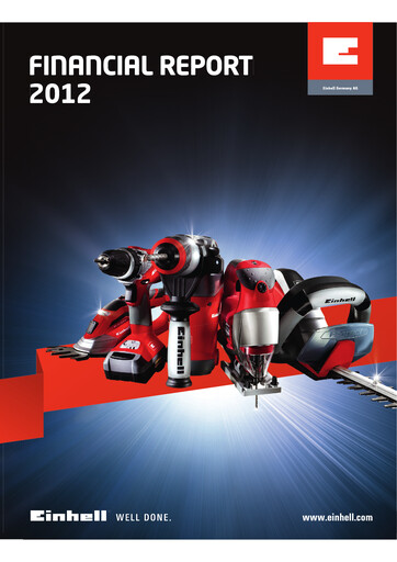 Thumbnail Einhell Germany Financial Statement 2012