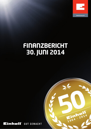 Thumbnail Einhell Germany Half-year Report 2014-h1