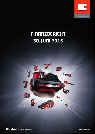 Thumbnail Einhell Germany Half-year Report 2015-h1