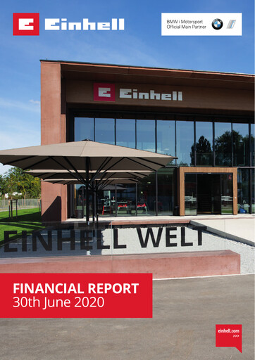Thumbnail Einhell Germany Half-year Report 2020-h1