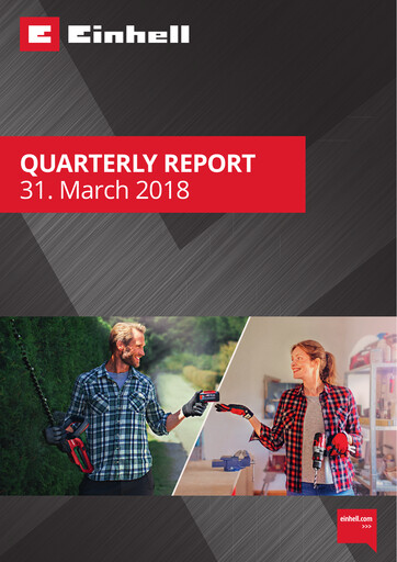 Thumbnail Einhell Germany Quarterly Report 2018-q1