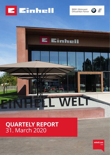 Thumbnail Einhell Germany Quarterly Report 2020-q1