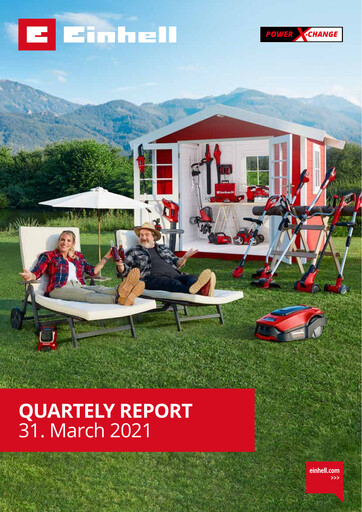 Thumbnail Einhell Germany Quarterly Report 2021-q1