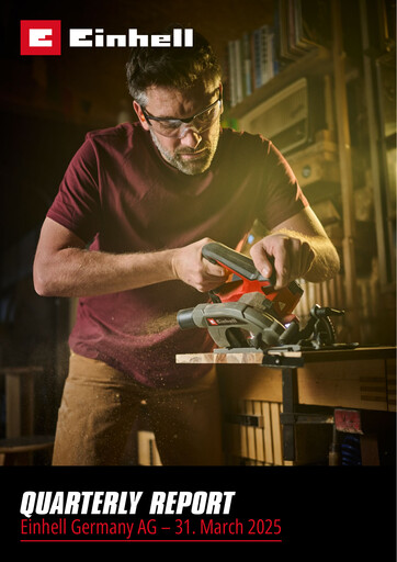 Thumbnail Einhell Germany Quarterly Report 2025-q1