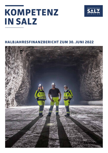 Miniature Südwestdeutsche Salzwerke Rapport semestriel 2022-h1