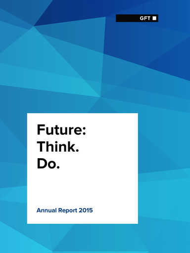 Miniature GFT Technologies Rapport annuel 2015