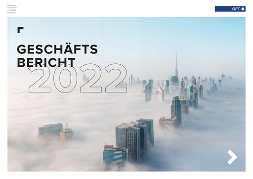 Thumbnail GFT Technologies Financial Report 2022