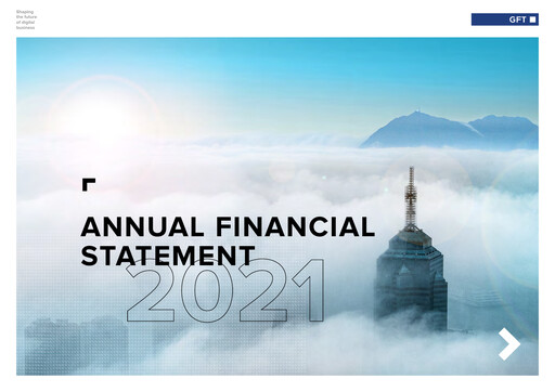 Thumbnail GFT Technologies Financial Statement 2021