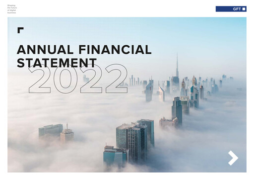 Thumbnail GFT Technologies Financial Statement 2022