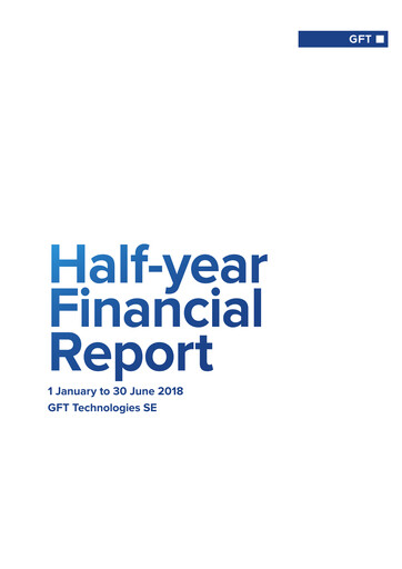 Vorschaubild GFT Technologies Halbjahresbericht 2018-h1