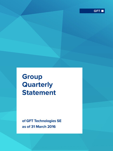 Thumbnail GFT Technologies Quarterly Report 2016-q1