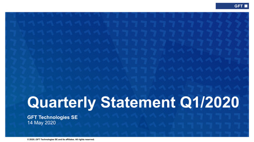 Thumbnail GFT Technologies Quarterly Report 2020-q1