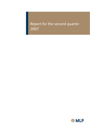 Thumbnail MLP SE Half-year Report 2007-h1