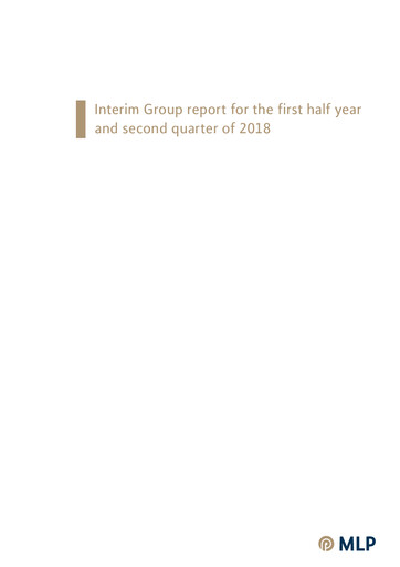 Thumbnail MLP SE Half-year Report 2018-h1