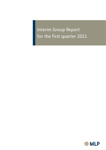 Thumbnail MLP SE Quarterly Report 2011-q1