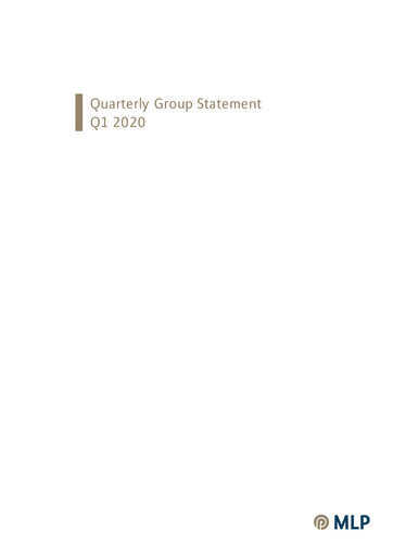 Thumbnail MLP SE Quarterly Report 2020-q1