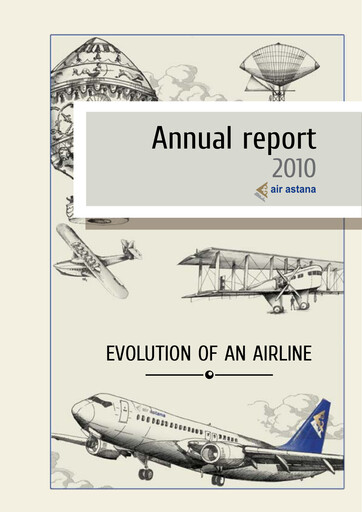 Thumbnail Air Astana Annual Report 2010