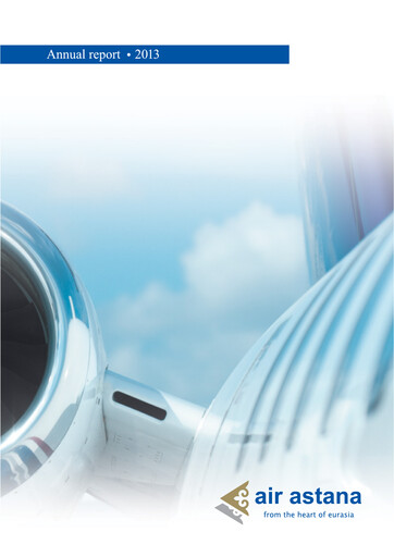 Thumbnail Air Astana Annual Report 2013