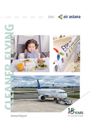 Thumbnail Air Astana Annual Report 2016