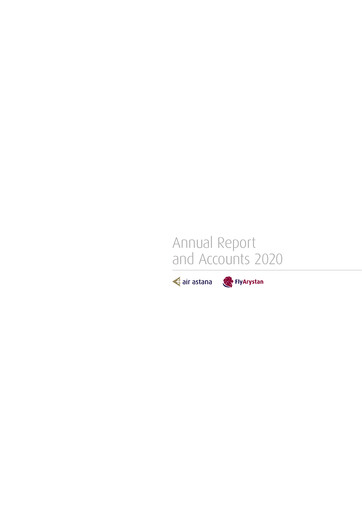 Thumbnail Air Astana Annual Report 2020