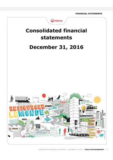 Vorschaubild Veolia Finanzmitteilung 2016