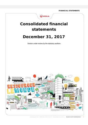 Vorschaubild Veolia Finanzmitteilung 2017