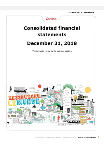 Vorschaubild Veolia Finanzmitteilung 2018