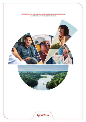 Thumbnail Veolia Half-year Report 2023