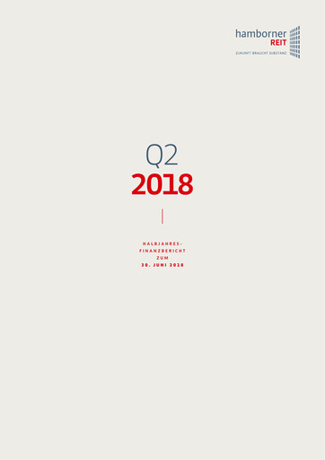 Thumbnail Hamborner REIT Half-year Report 2018-h1