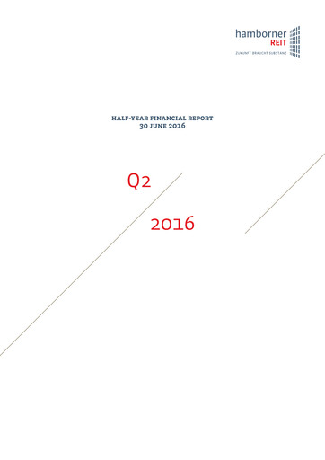 Thumbnail Hamborner REIT Half-year Report 2016-h1