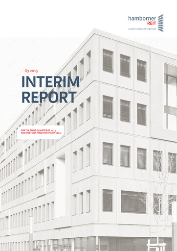Thumbnail Hamborner REIT Quarterly Report 2015-q3