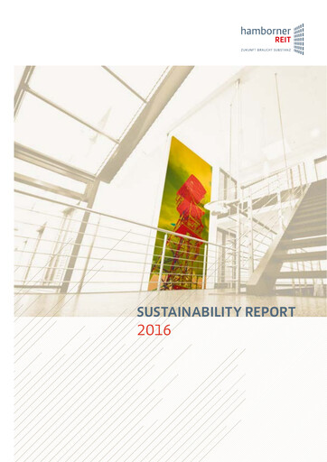 Thumbnail Hamborner REIT Sustainability Report 2016
