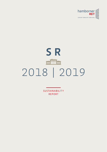 Thumbnail Hamborner REIT Sustainability Report 2018-2019