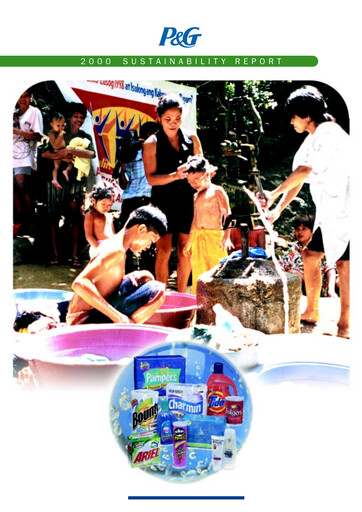 Thumbnail Procter & Gamble Sustainability Report 2000