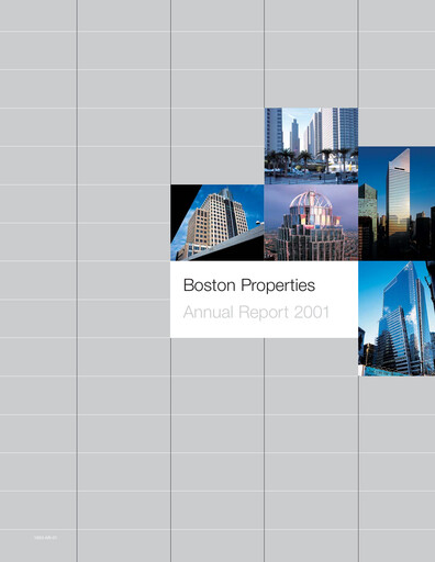 Thumbnail BXP, Inc.
 Annual Report 2001