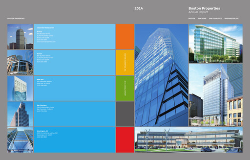 Thumbnail BXP, Inc.
 Annual Report 2014