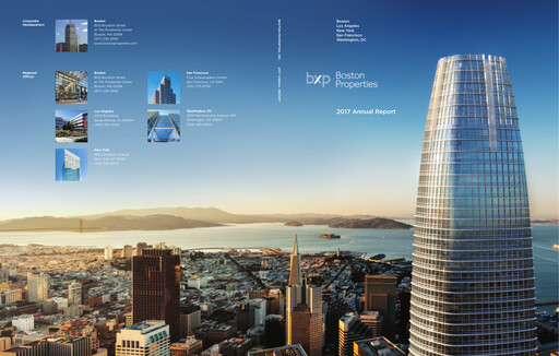Thumbnail BXP, Inc.
 Annual Report 2017