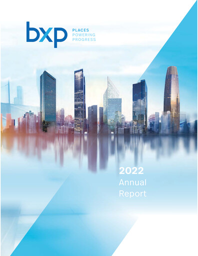 Thumbnail BXP, Inc.
 Annual Report 2022