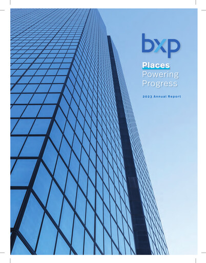 Thumbnail BXP, Inc.
 Annual Report 2023