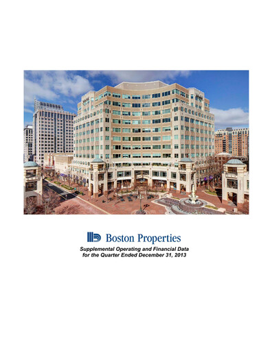Thumbnail BXP, Inc.
 Quarterly Report 2013-q4