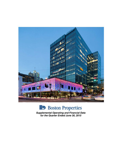 Thumbnail BXP, Inc.
 Quarterly Report 2015-q2