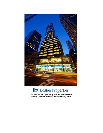 Thumbnail BXP, Inc.
 Quarterly Report 2015-q3